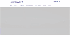 Desktop Screenshot of geneveinvest.com